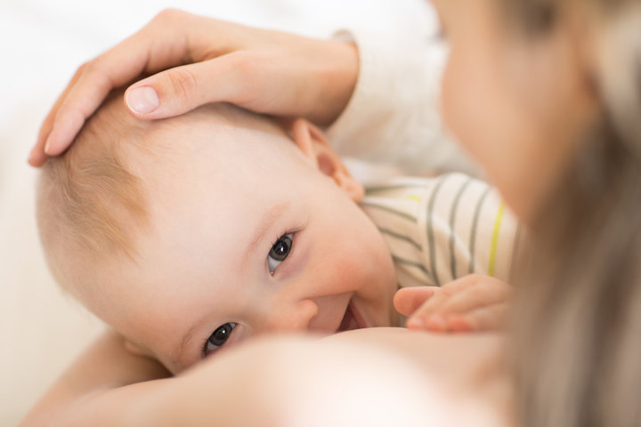 breastfed baby